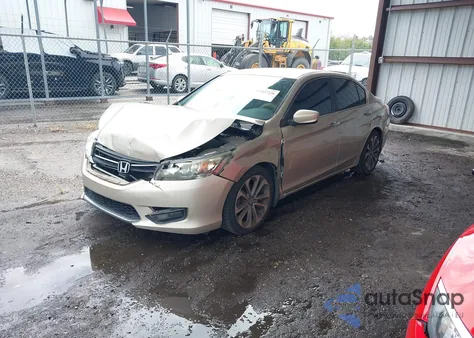 2015 Honda Accord Sport из США, поврежденный, VIN 1HGCR2F58FA112079